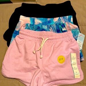 Like new girls athletic shorts - 3 pairs